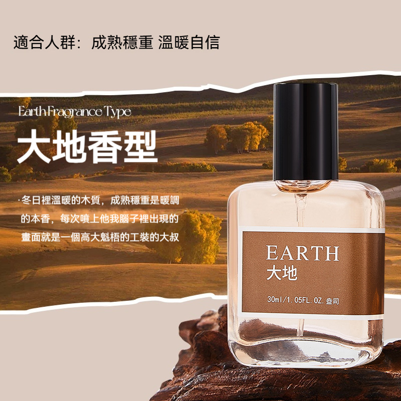 蔚藍曠野大地男士香水