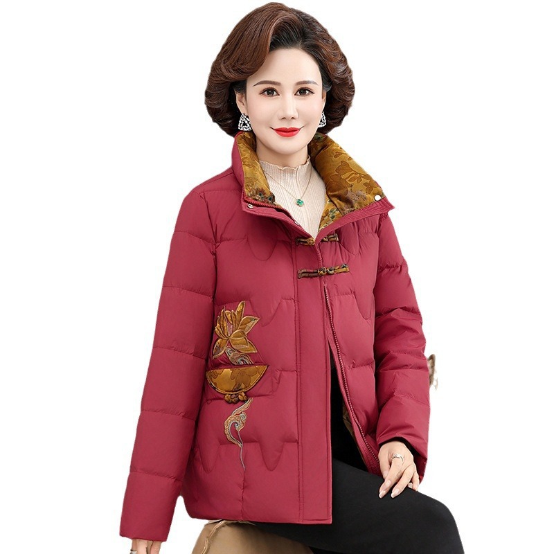 2025新款國風羽絨棉服 | 保暖加厚 