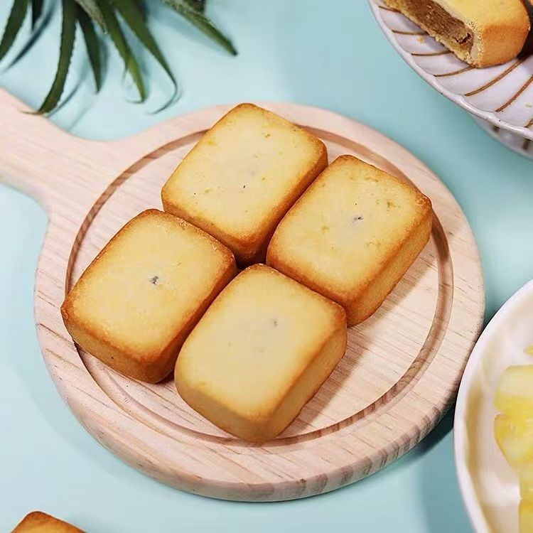 【鐵盒裝】臺灣鳳梨酥糕點傳統手藝鳳梨酥點心伴手禮盒子禮物