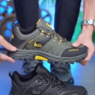 💥升級款戶外登山鞋超讚🎯 防滑耐磨超給力，材質升級腳感更舒適，戶外探險、日常行走都好穿，還是80%顧客的選擇～